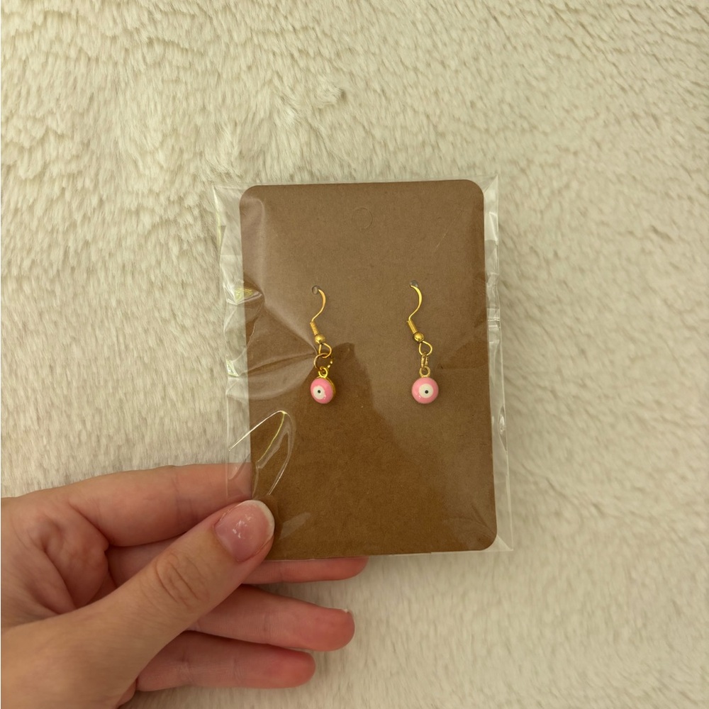 Handmade Evil Eye Earrings